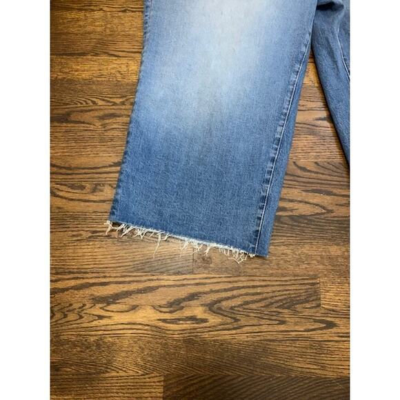 NWT Madewell The Plus Curvy Perfect Vintage Wide-Leg Cropped Jean Size 28W - Picture 7 of 7